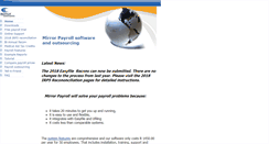 Desktop Screenshot of mirrorpayroll.com